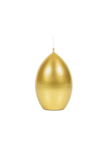 Golden decorative candle