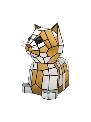 Kitten Animal Lamp