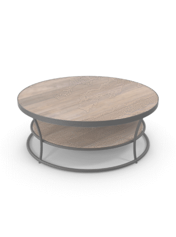 Round Patio Coffee Table